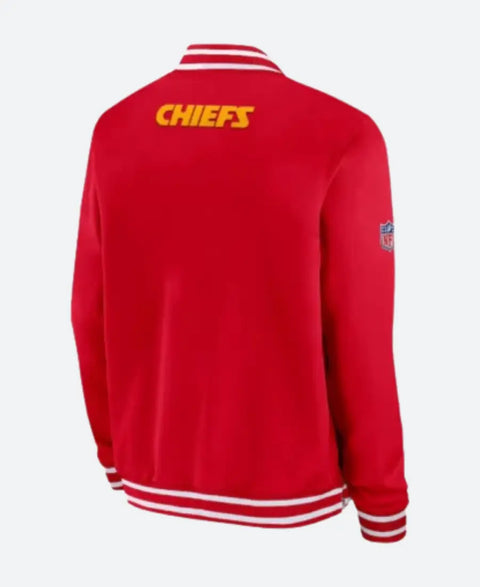 KC Chiefs Sideline Coach Bomber Jacket