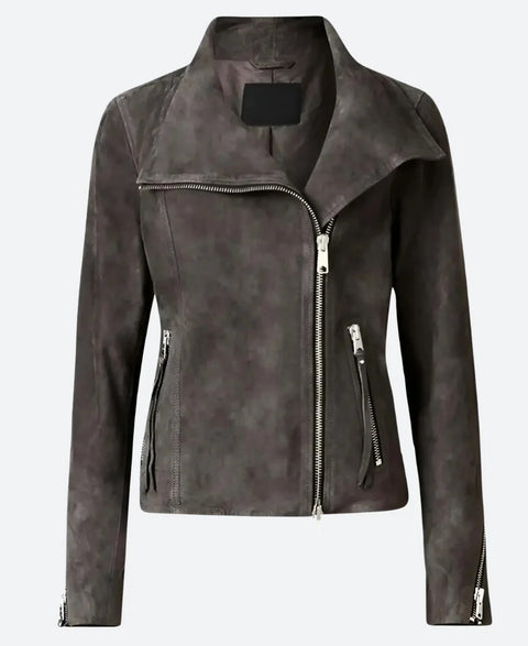 Umbrella Academy Allison Hargreeves S03 Grey Jacket