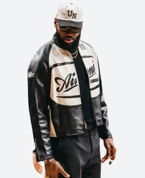 LeBron James Aime Leon Dore Leather Jacket