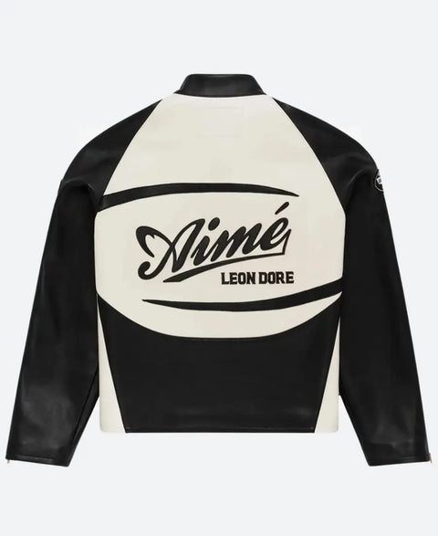 LeBron James Aime Leon Dore Leather Jacket