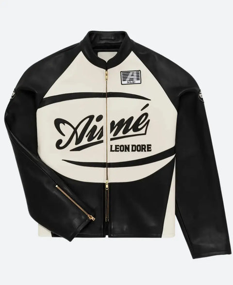 LeBron James Aime Leon Dore Leather Jacket