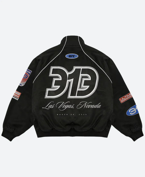 UFC 313 Asphalt Black Jacket