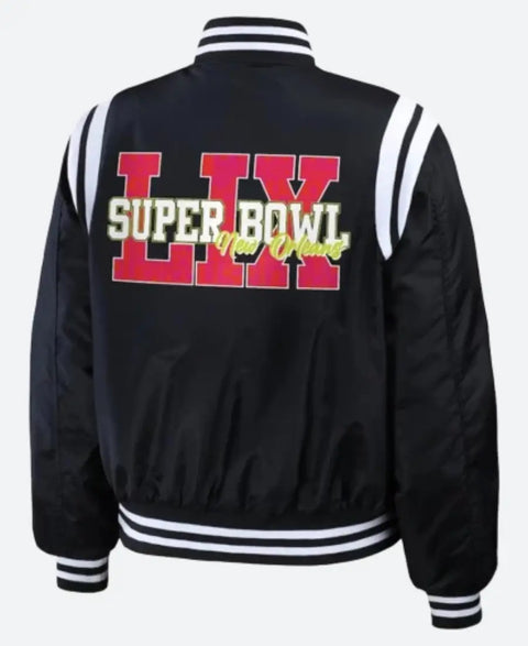 Super Bowl LIX Erin Andrews Varsity Jacket