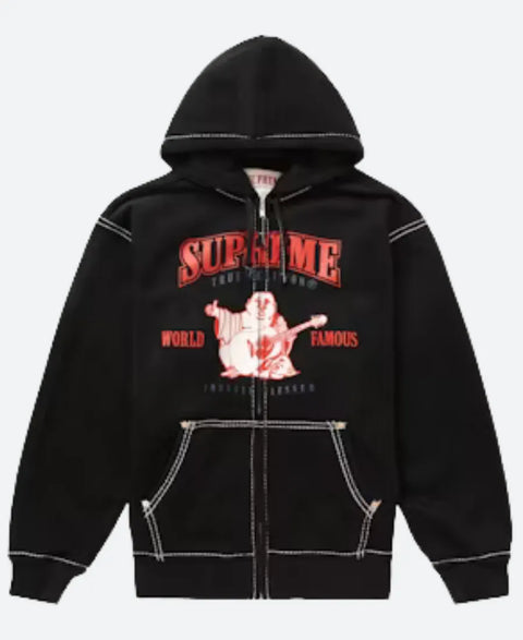 Supreme True Religion Zip Up Hoodie