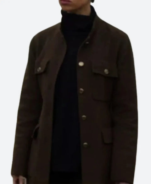 Surface S02 Gugu Mbatha-Raw Belted Jacket