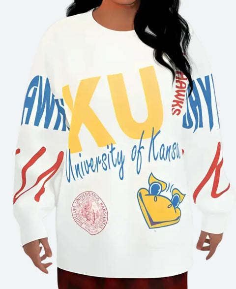Taylor Swift Kansas Jayhawks Sweatshirt