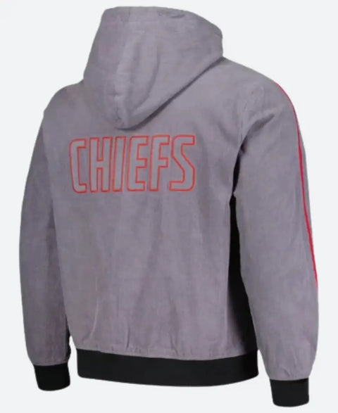 The Wild Collective Kansas City Chiefs Corduroy Jacket