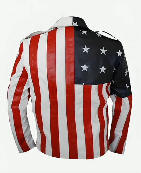 Vanilla Ice American Flag Jacket