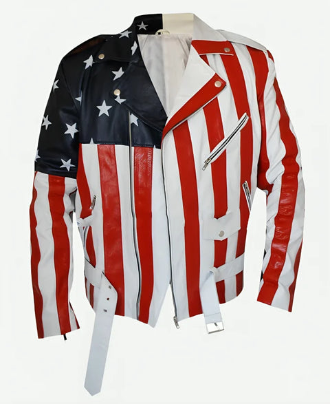 Vanilla Ice American Flag Jacket