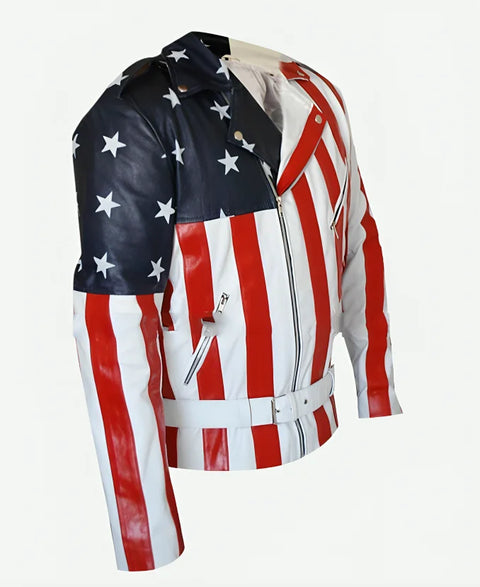 Vanilla Ice American Flag Jacket