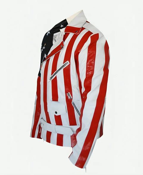 Vanilla Ice American Flag Jacket