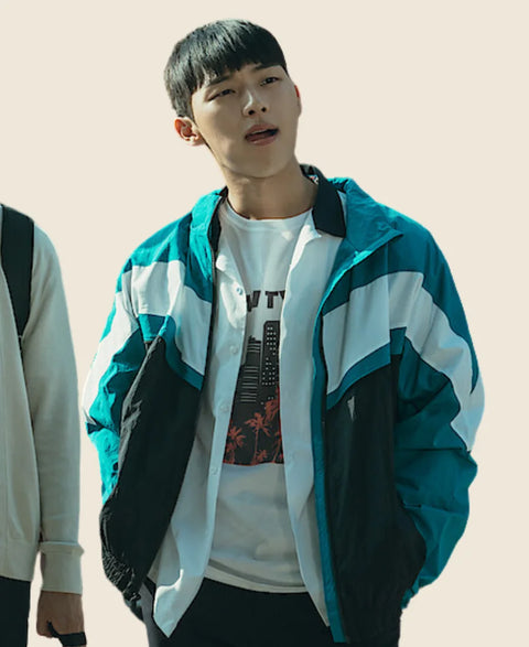 Weak Hero Class 1 Choi Hyun-wook Blue Jacket