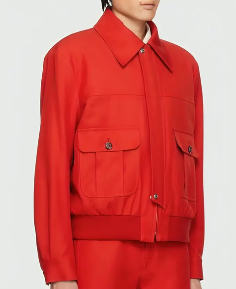 Will Smith Bad Boys Ride Or Die Premiere Red Jacket
