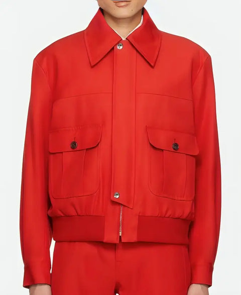 Will Smith Bad Boys Ride Or Die Premiere Red Jacket