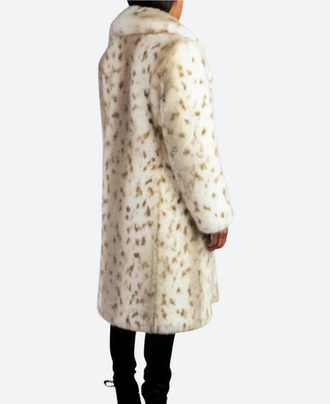 Yellowstone Beth Dutton White Fur Coat