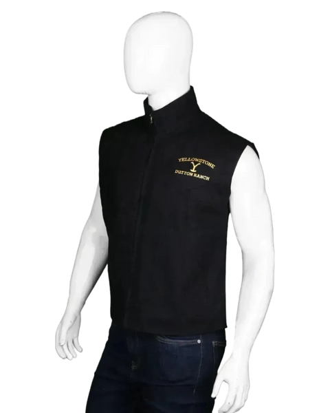 Yellowstone John Dutton Black Vest