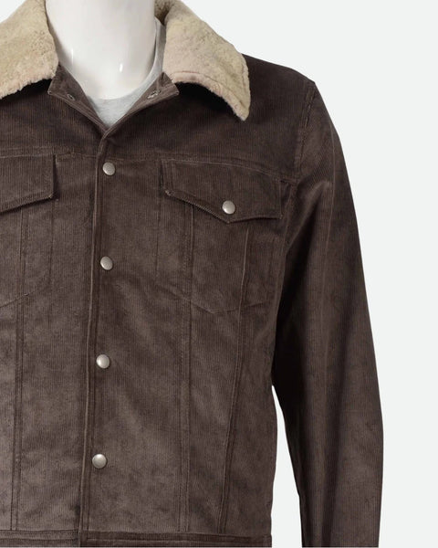 Yellowstone John Dutton Corduroy Jacket