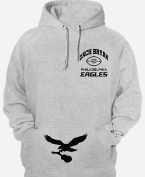 Zach Bryan Philadelphia Eagles Hoodie