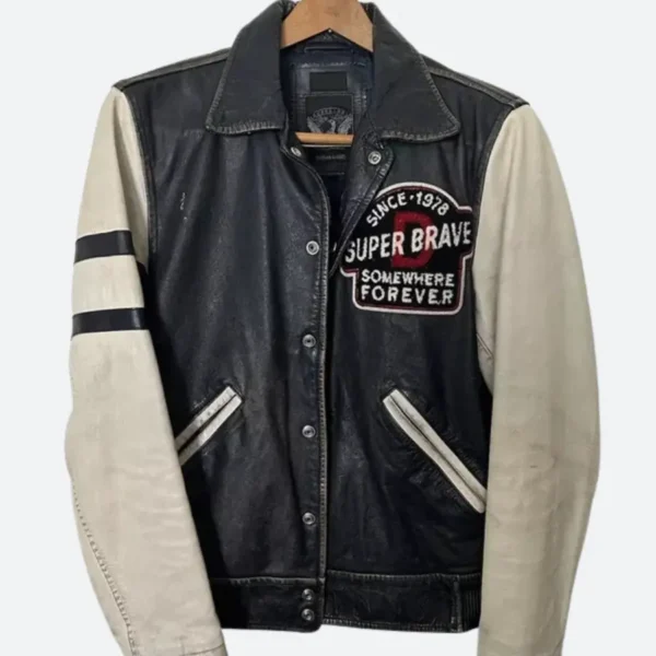 2025 GT Show Jimmy Lin Chih-ying Leather Jacket
