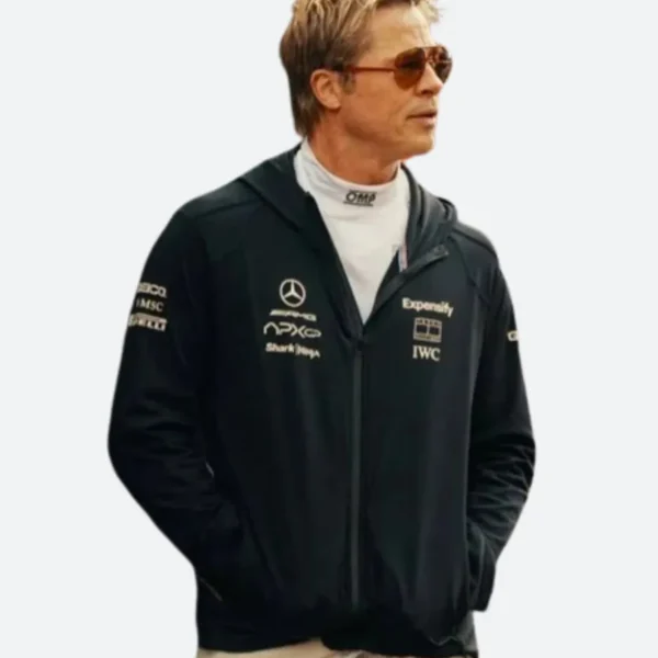 APX GP F1 Brad Pitt Black Hoodie