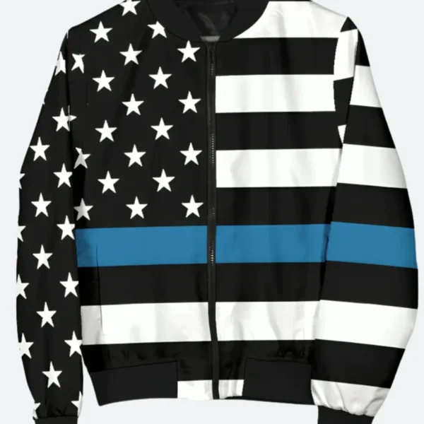 American Flag Bomber Jacket