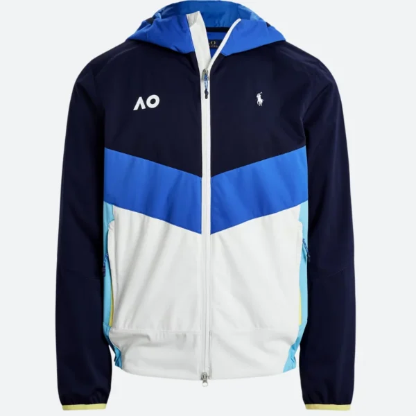 Australian Open Hooded Zipper Jacket