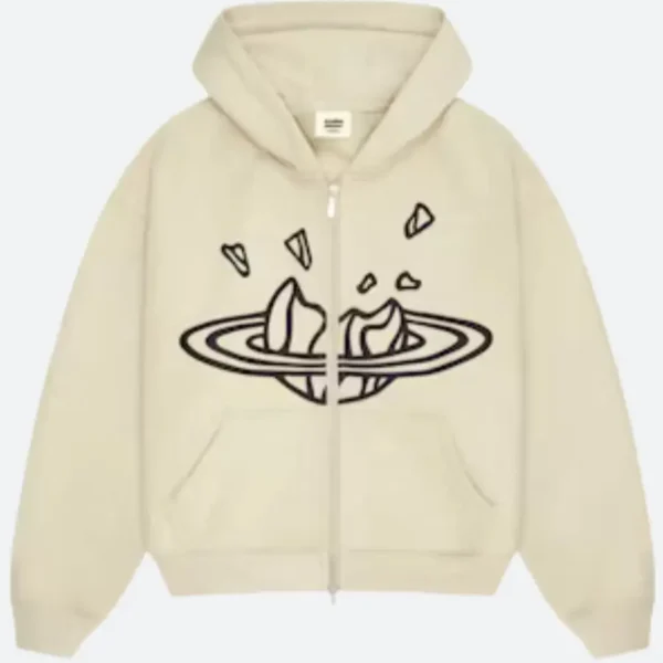 Broken Planet Outer Space Bone Hoodie