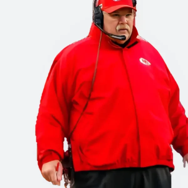 Christmas Day Chiefs Vs Steelers Head Coach Andy Reid jacket