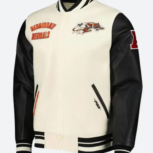 Cincinnati Bengals Letterman Varsity Jacket