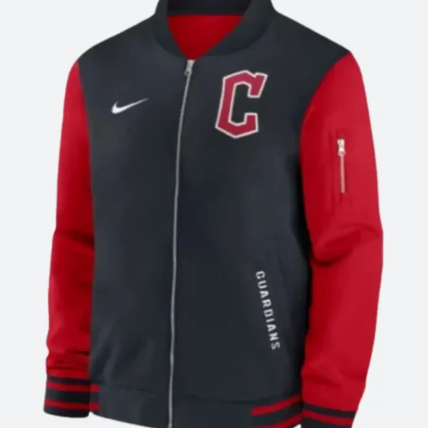 Cleveland Guardians Dugout Bomber Jacket