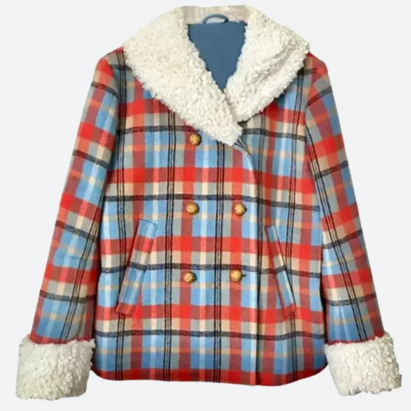 Doctor Who Ruby Sunday Colorful Plaid Jacket