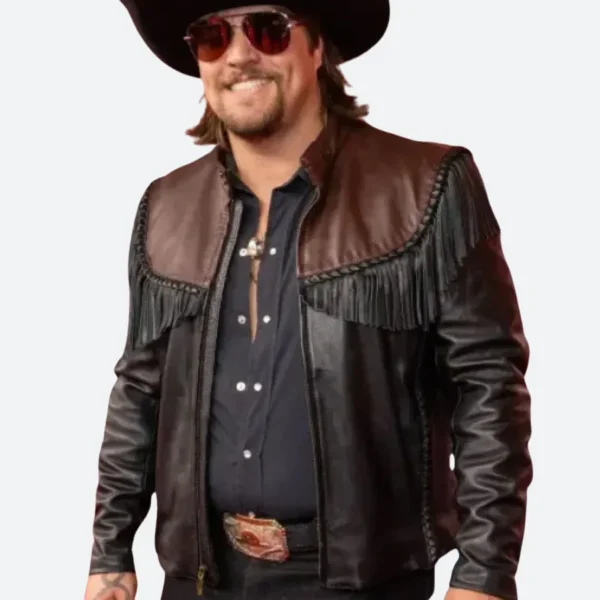 ACM Awards 2025 Gavin Adcock Leather Jacket