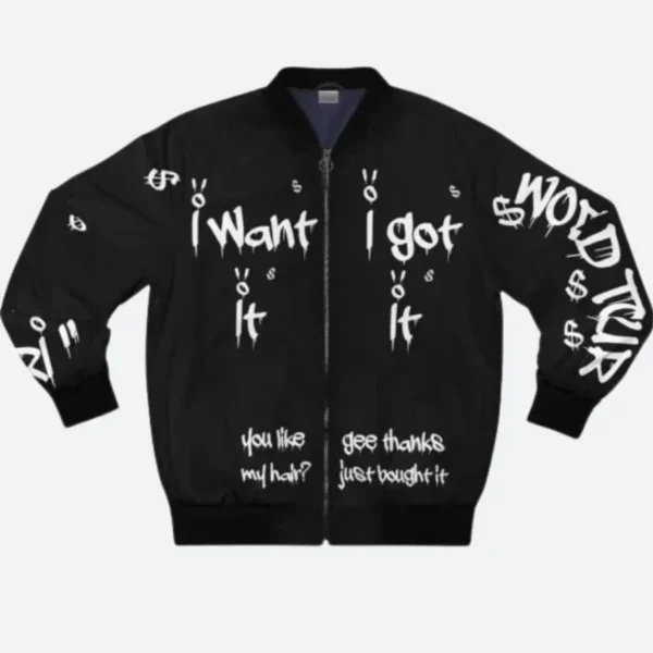 Ariana Grande World Tour 7 Rings Jacket