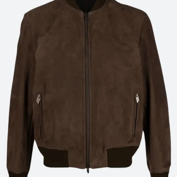 Den of Thieves 2 Gerard Butler Suede Leather Jacket