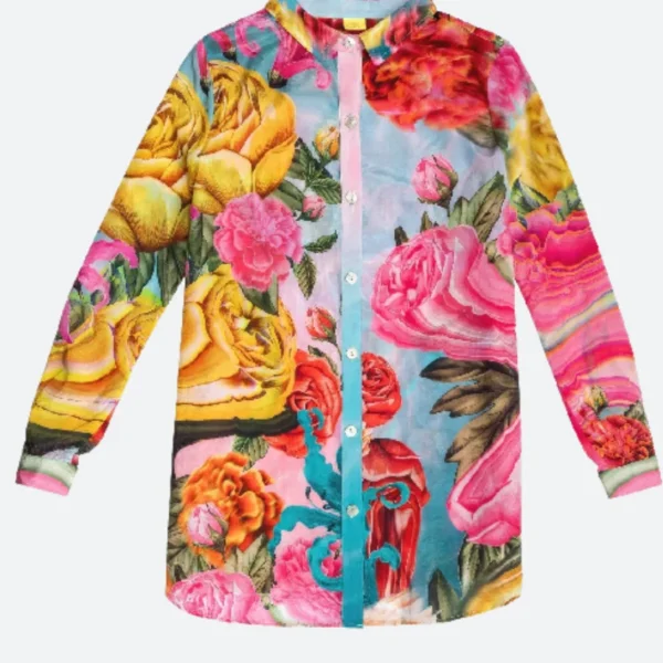Hacks S04 Deborah Vance Floral Shirt