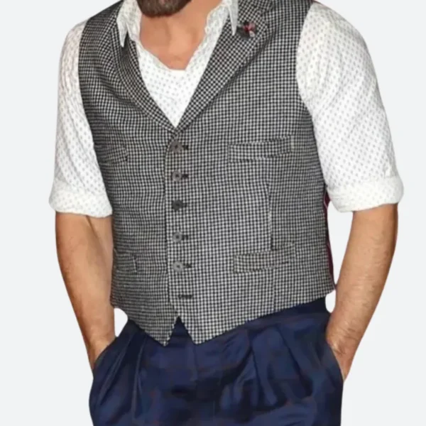IF 2024 Cal Checkered Vest