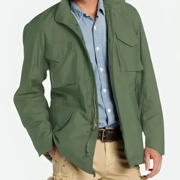 Jason Statham Hobbs and Shaw Green Jacket