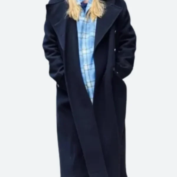 Jennifer Lawrence Black Coat