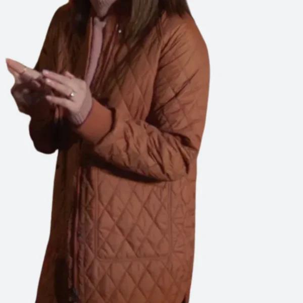 Jingle Bell Love Jessica McFall Quilted Bomber Jacket