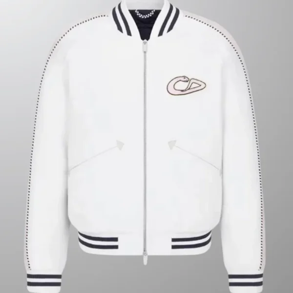 Kylian Mbappe X Christian Dior Varsity Jacket