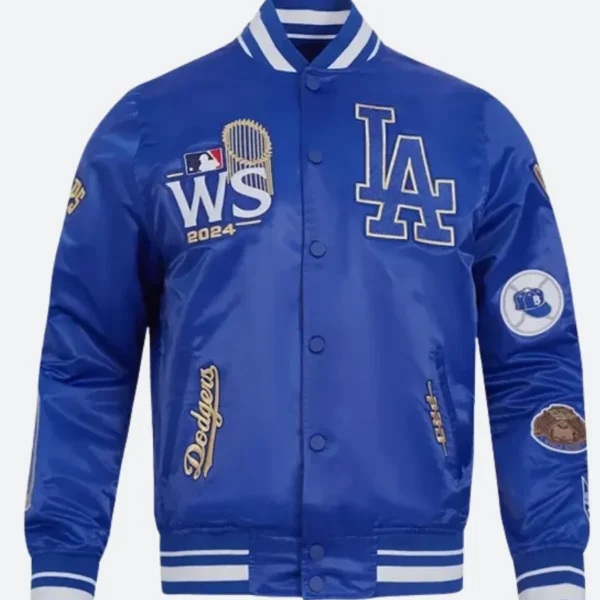 LA Dodgers 2024 World Series Champions Jacket