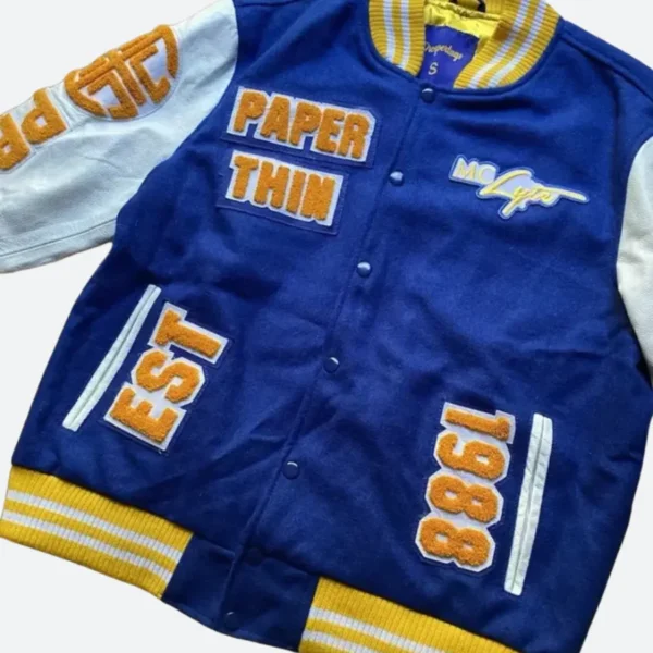 As A Rock  MC Lyte Varsity Jacket