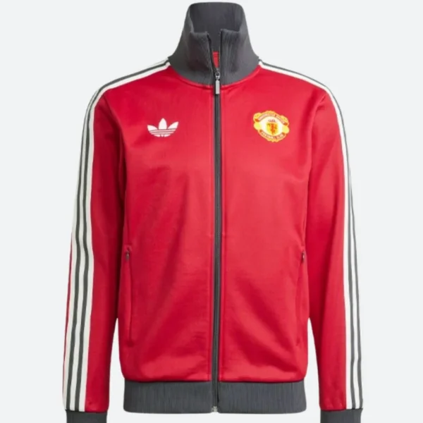 Manchester United Red Track Jacket