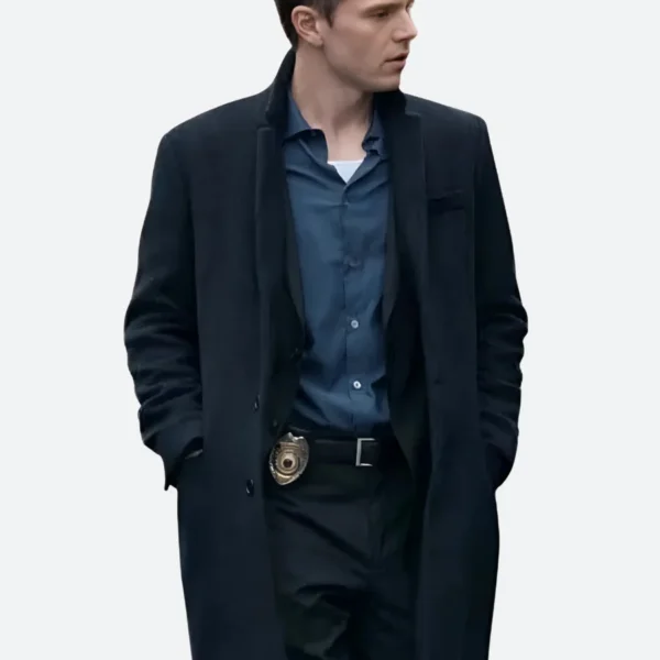 Mare Of Easttown Detective Colin Zabel Trench Coat