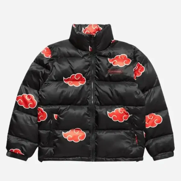 Naruto Akatsuki Puffer Jacket