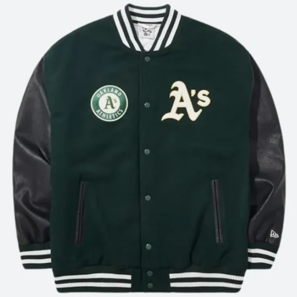 Oakland Athletics Letterman Varsity Jacket