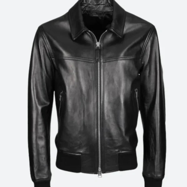 Rob Pelinka Leather Jacket