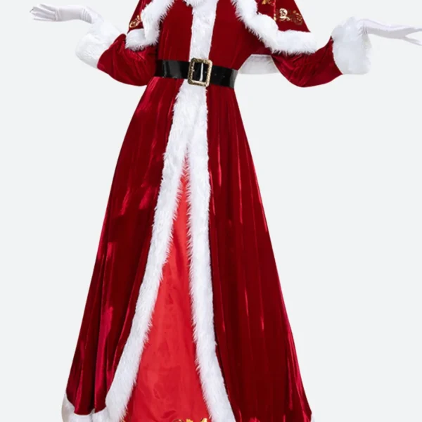 Women Santa Claus Christmas Coat