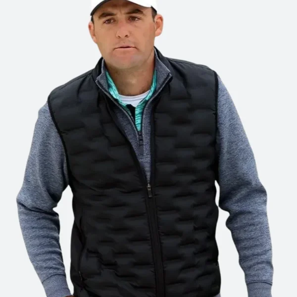 Scottie Scheffler Quilted Puffer Vest