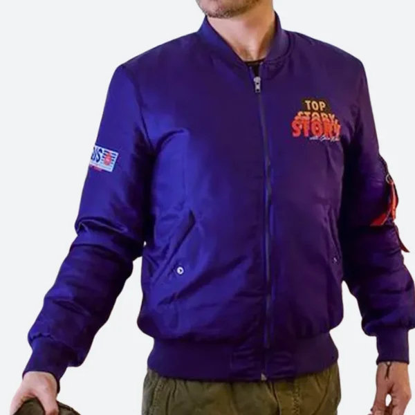 Scream Kenny Top Story Crew Bomber Jacket